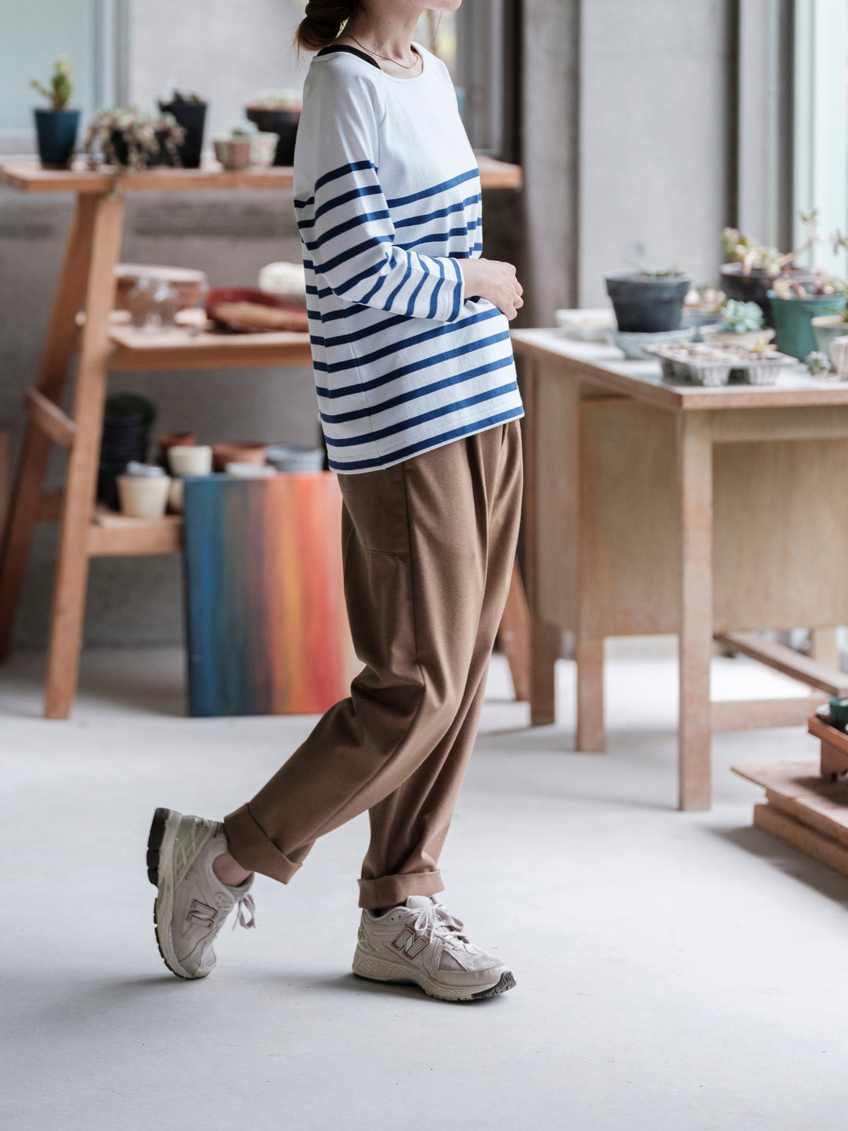 ASEEDONCLOUD/HW CLASSIC TROUSERS/Flannel