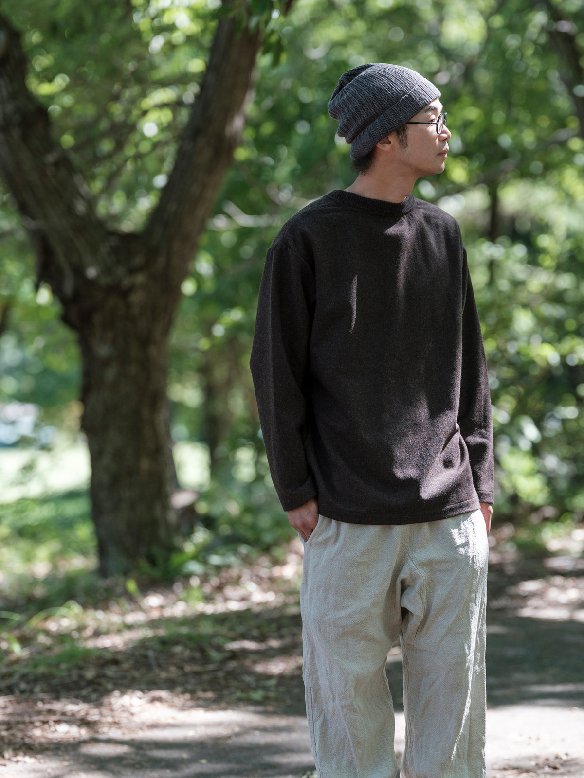 MUYA/クルーネックプルオーバー